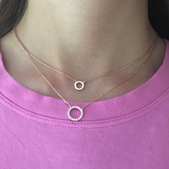 Jewelry - Rose Gold Double Chain Necklace